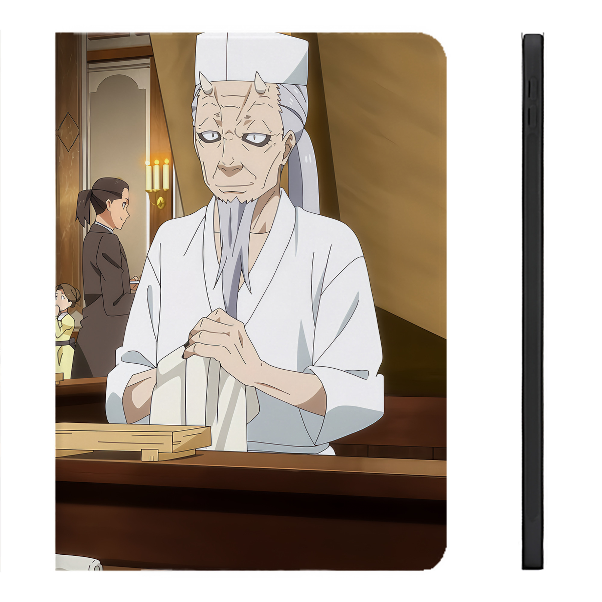 （画像用） 転スラ Regarding Reincarnated to Slime IPadケース ペンホルダー付き ブックスタイルデザイン